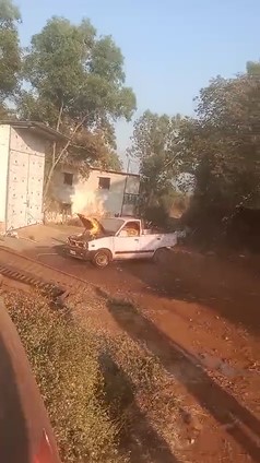 The thrill of The Burning Car in todays episode